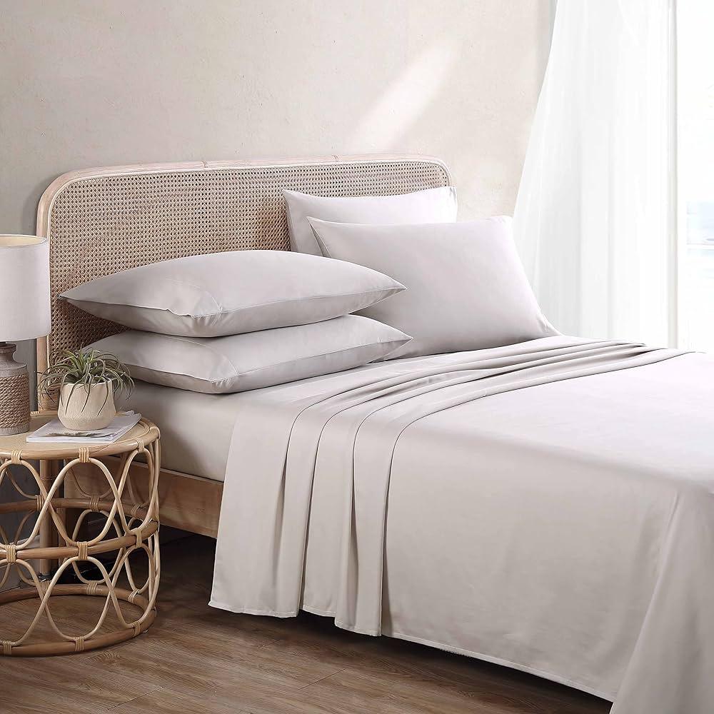 Luxurious Cotton Sateen Queen Sheet Set